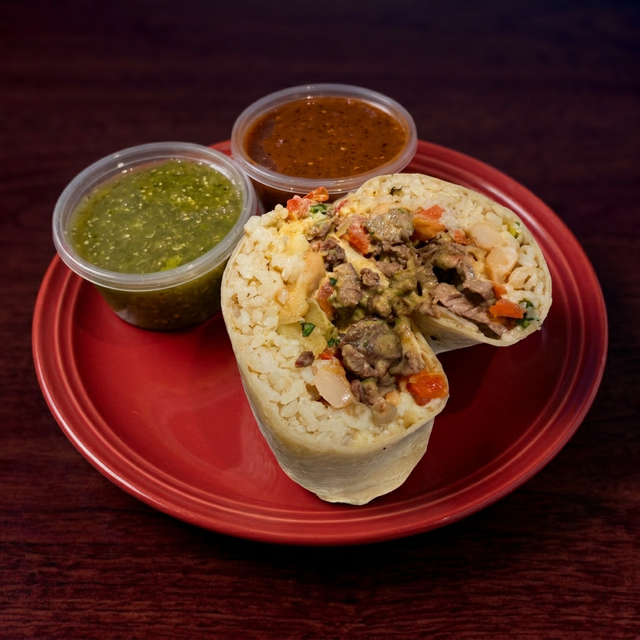 Grilled Steak Burrito.